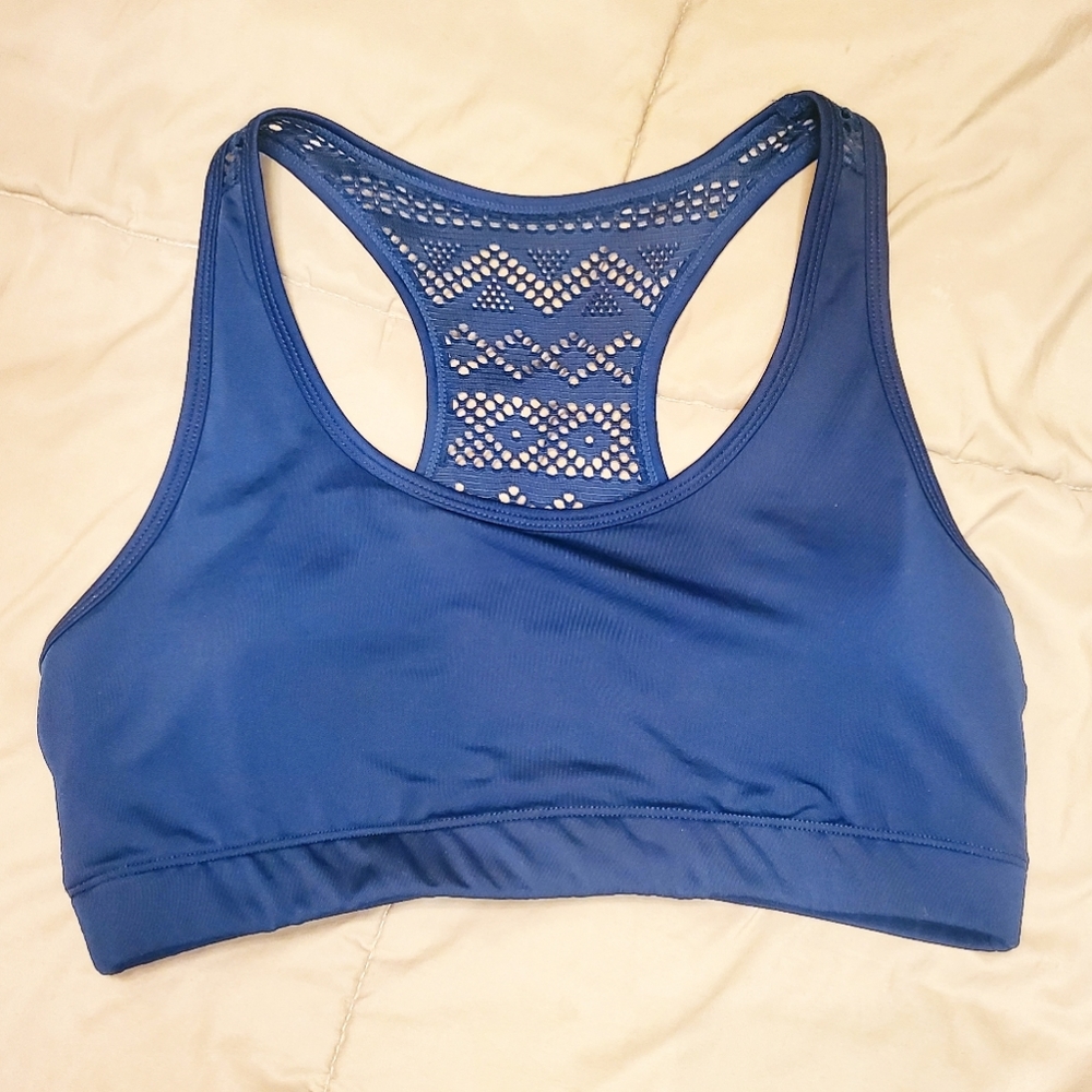 ZYIA Classic Navy Bonber Bra